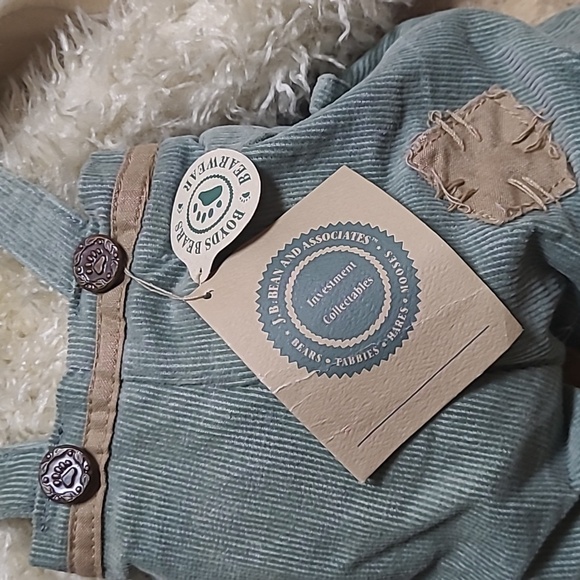 Vintage BOYDS BEAR BRIGHAM Roscoe PLUSH 18" RABBIT - Picture 4 of 8